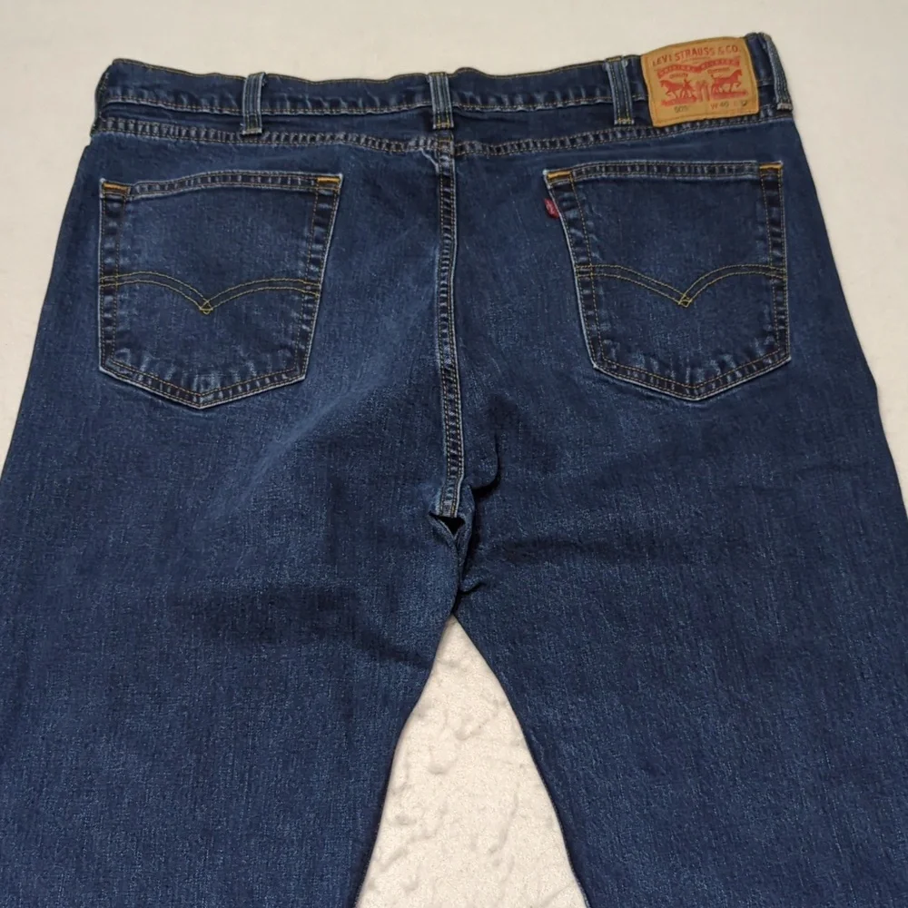 Levi's 505‎ Straight Leg Dark Wash Mens Jeans Size 40